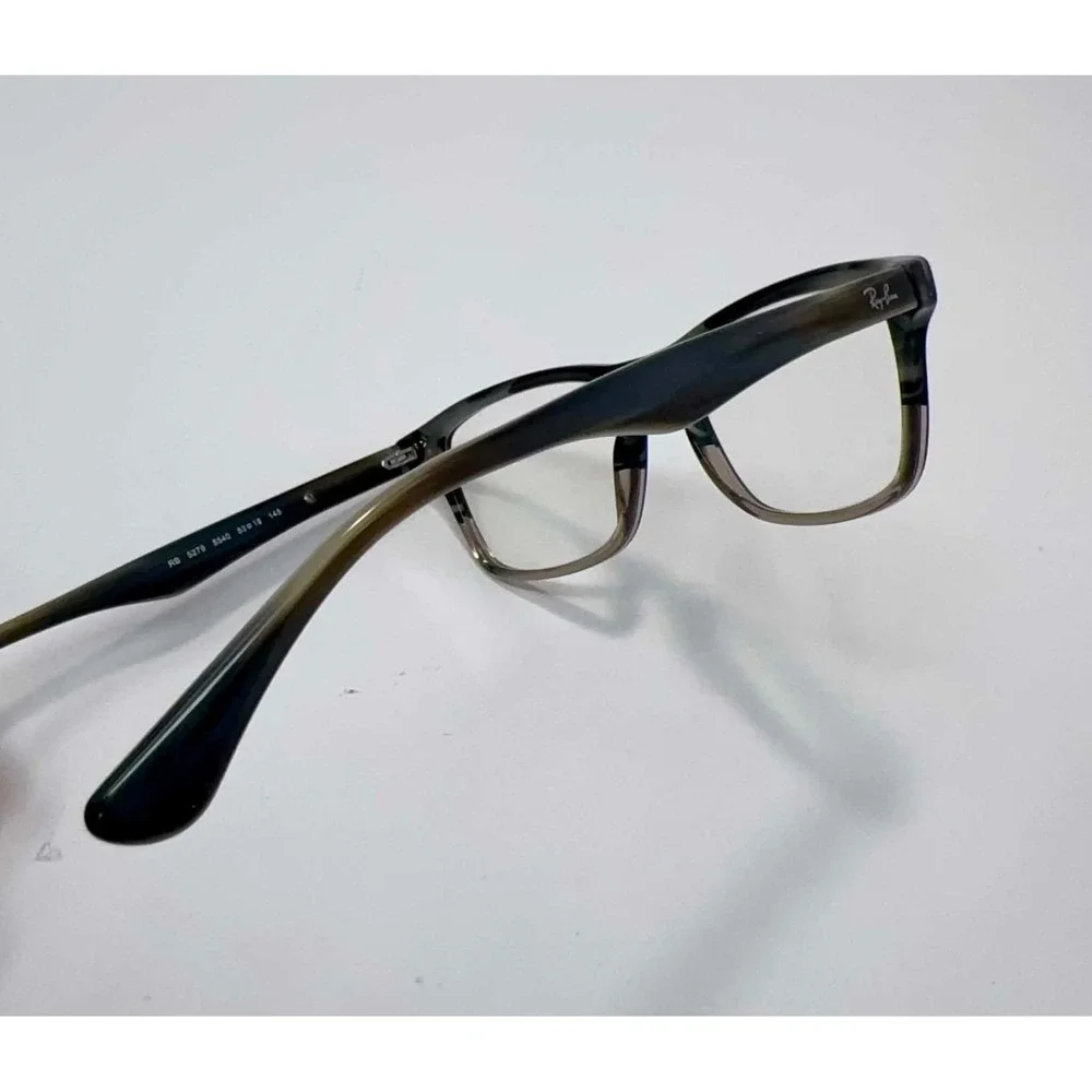 Ray-Ban RB5279 5540 Eyeglasses Frames 53-18-145 Black Havana Brown Italy Case